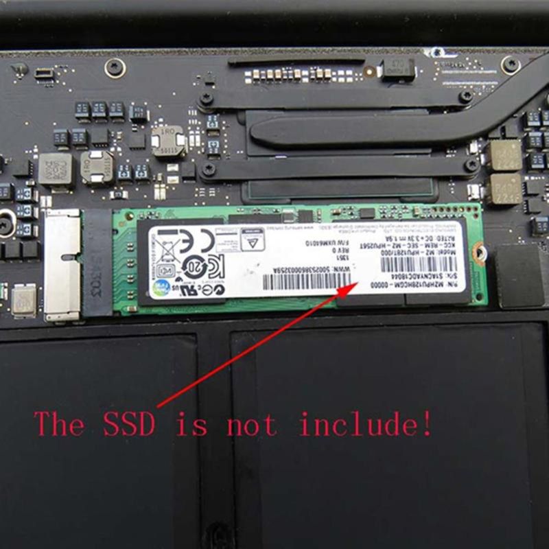 NVMe PCIe M.2 SSD Adapter Card For MacBook Air Pro A1398-