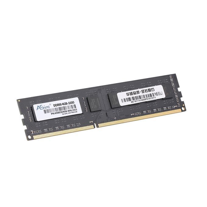 ASint LO-DDR3-1600-4GB Desktop Memory DDR3 1600MHz PC RAM