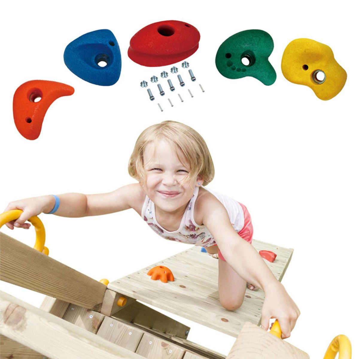 5 Pieces Indoor Outdoor  Kits Rock Small