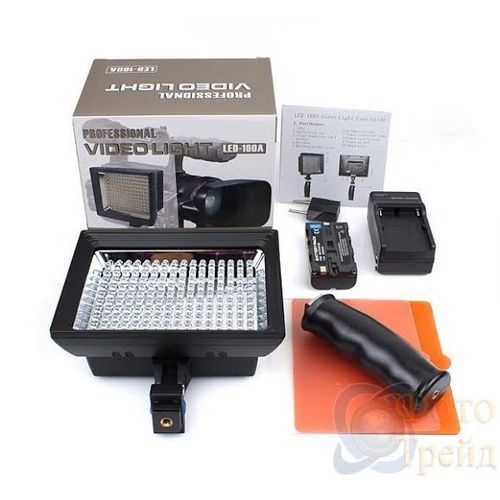 Professional Video Camera Light , Battery And Charger