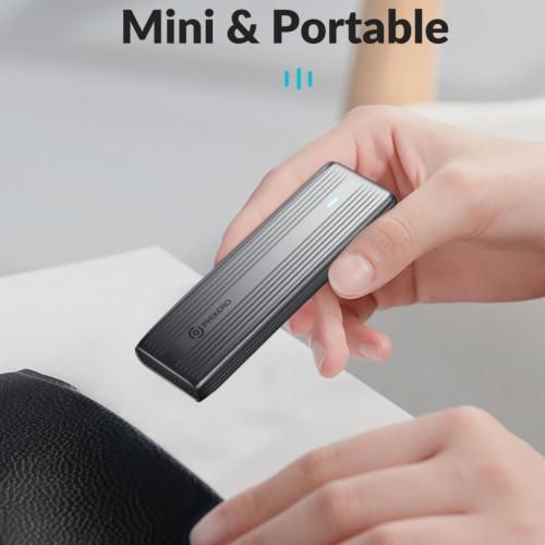 128gb To  2TB SSD External Hard Drive USB 3.1 10Gbps-Grey