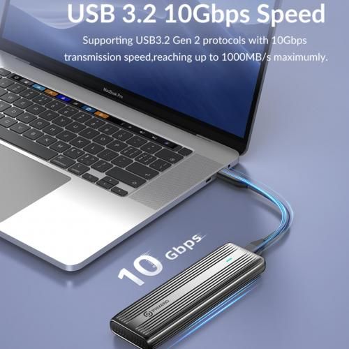 128gb To  2TB SSD External Hard Drive USB 3.1 10Gbps-Grey