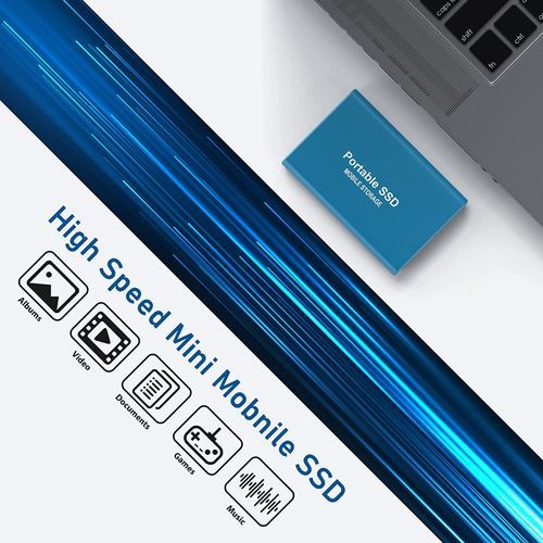 External Hard Drive 1-64TB Portable SSD USB 3.1 Type C