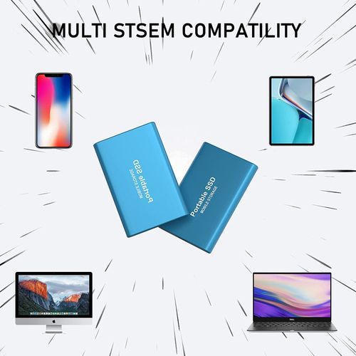 External Hard Drive 1-64TB Portable SSD USB 3.1 Type C
