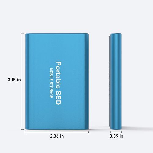 External Hard Drive 1-64TB Portable SSD USB 3.1 Type C