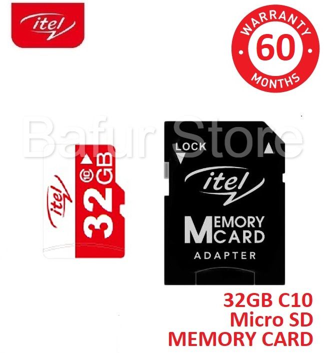 32GB Class10 MicroSD High Speed Memory Card +  Adapter