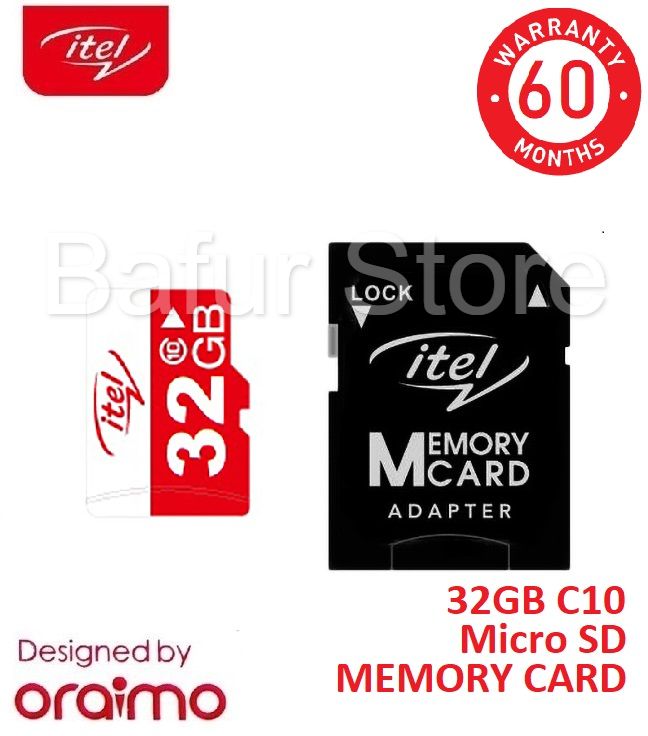 32GB Class10 MicroSD High Speed Memory Card +  Adapter