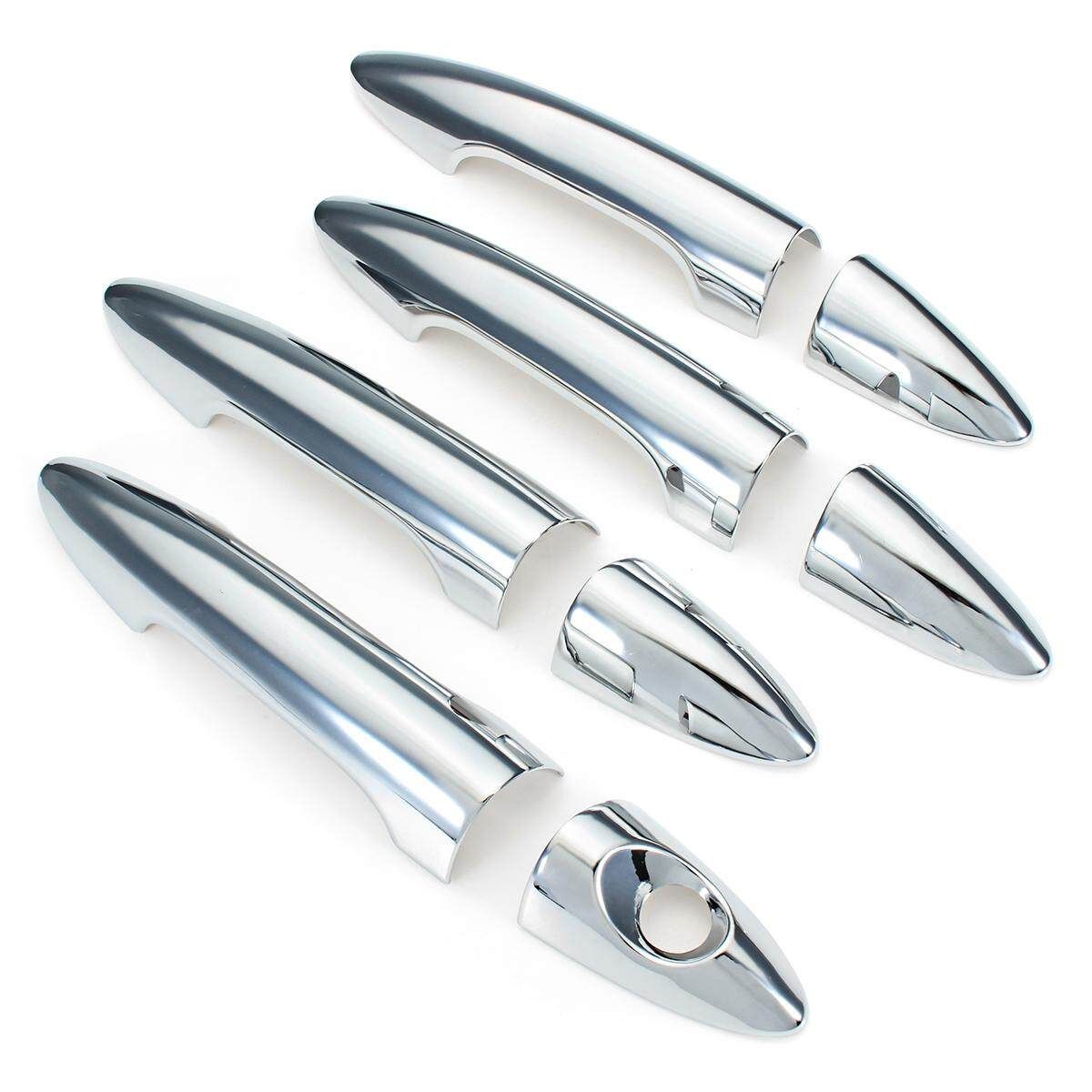 8pcs Door Handle Cover Trim For KIA K2 Rio Sedan 2011 2012 2013 2014 ABS
