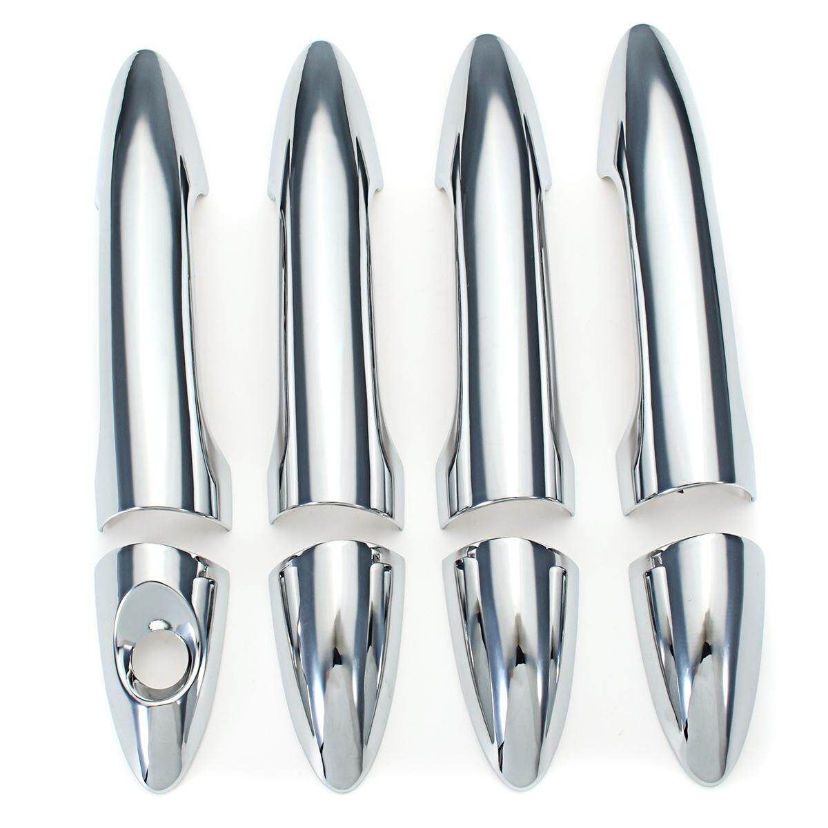 8pcs Door Handle Cover Trim For KIA K2 Rio Sedan 2011 2012 2013 2014 ABS