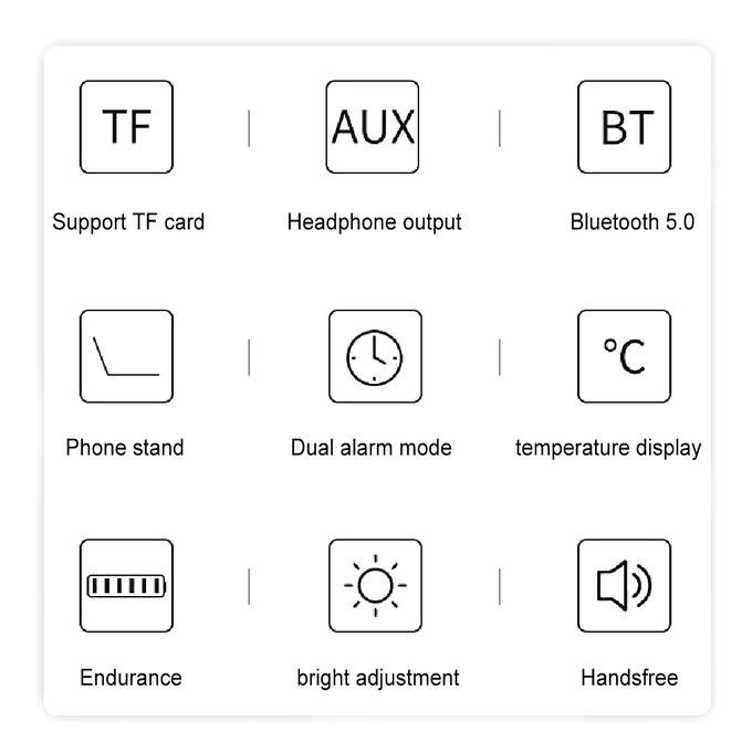 Bluetooth Speaker Wifi Sound System FM Radio Music Player
