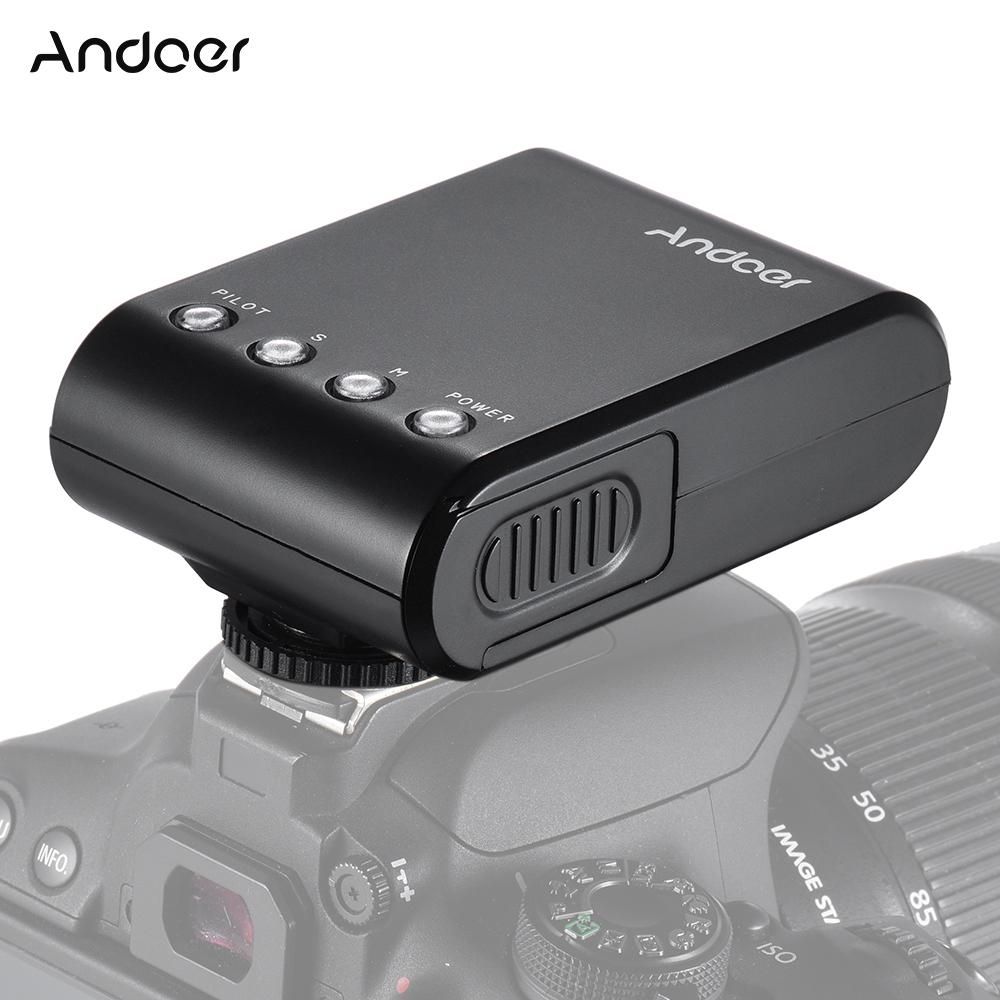 Andoer WS-25 Professional Portable Mini Digital Slave Flash Speedlite On-Camera Flash with Universal Hot Shoe GN18 for Canon Nikon Pentax Sony a7 nex6 HX50 A99 Camera