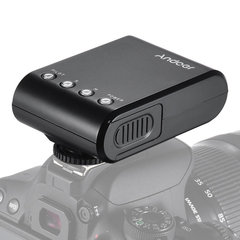 Andoer WS-25 Professional Portable Mini Digital Slave Flash Speedlite On-Camera Flash with Universal Hot Shoe GN18 for Canon Nikon Pentax Sony a7 nex6 HX50 A99 Camera