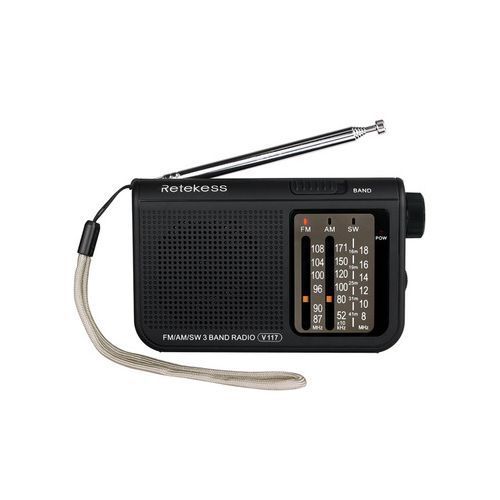 Retekess V-117 FM AM SW Radio Shortwave Transistor Radio