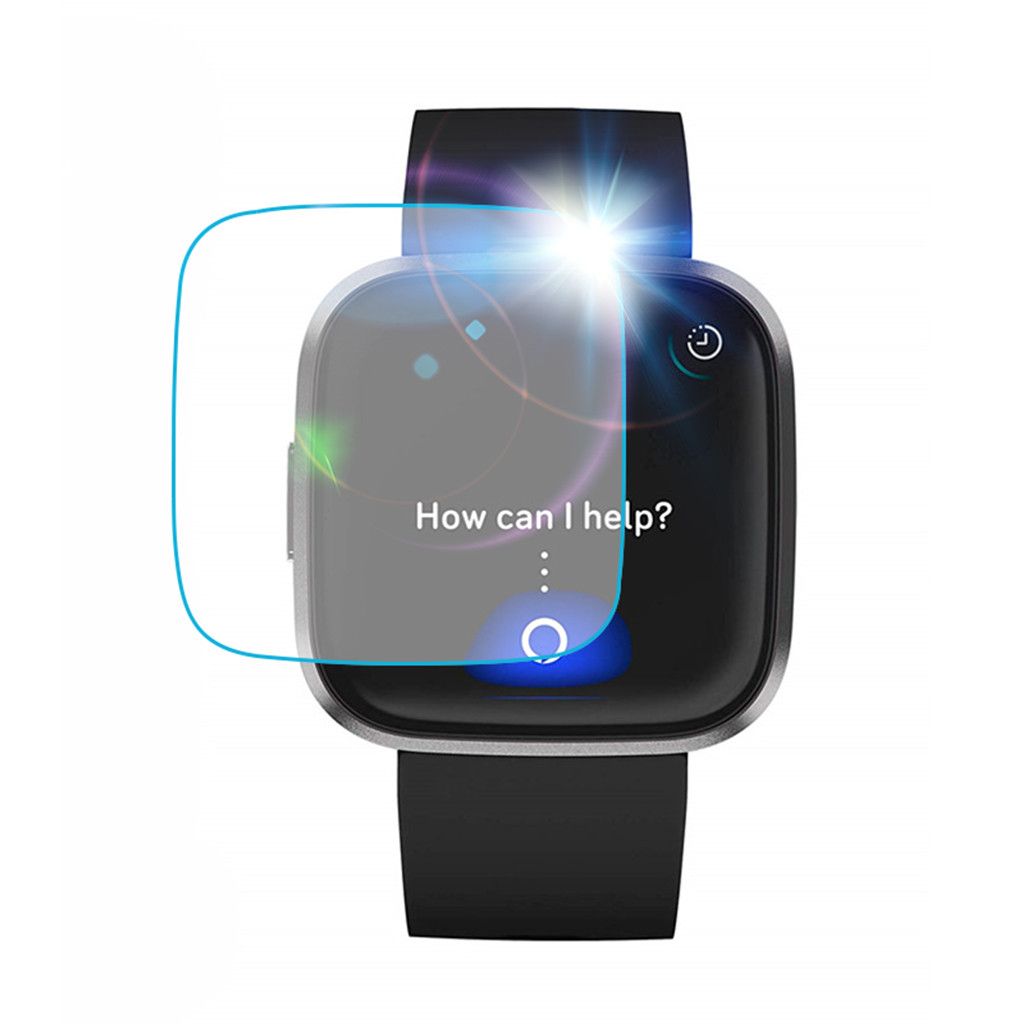 2 Tempered Screen Protector Film 2.5D 1/3/5 Smart For Screen Premium Versa PCS Glass HD #H25 9H Fitbit Protector Accessories