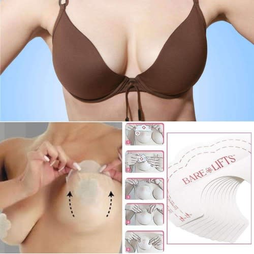 Bare Lifts Breast Invisible Bra Tape