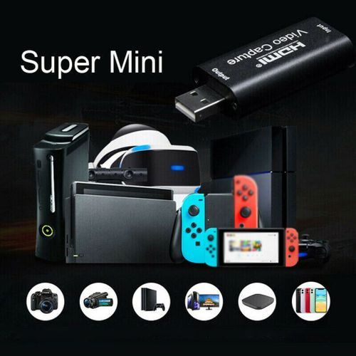 1080P HDMI USB 2.0 Video Capture Card Streaming Recorder Game Video Live Streaming Broadcast Video Capture Card