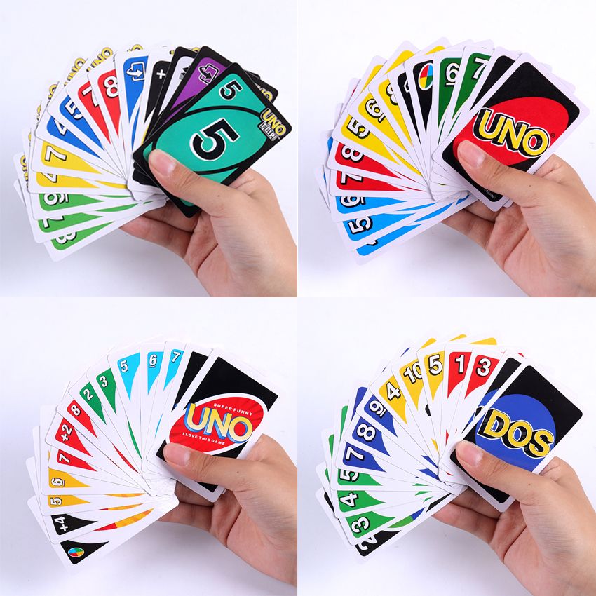 Fun Poker Uno Classic Tin Box Playing Card Camily Party