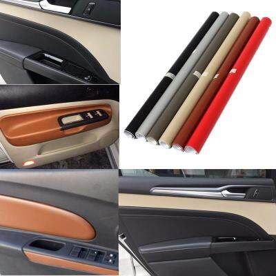 6PCS Details About 60" X 20" Leather Grain Textured Vinyl Wrap Sticker Decal Sheet Film Car Bike Beige