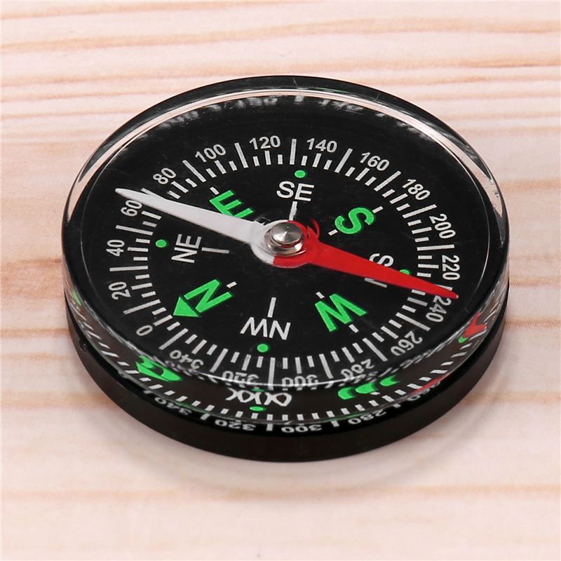40mm Clear -filled Camping Compass Hiking Outdoor scouts kit
