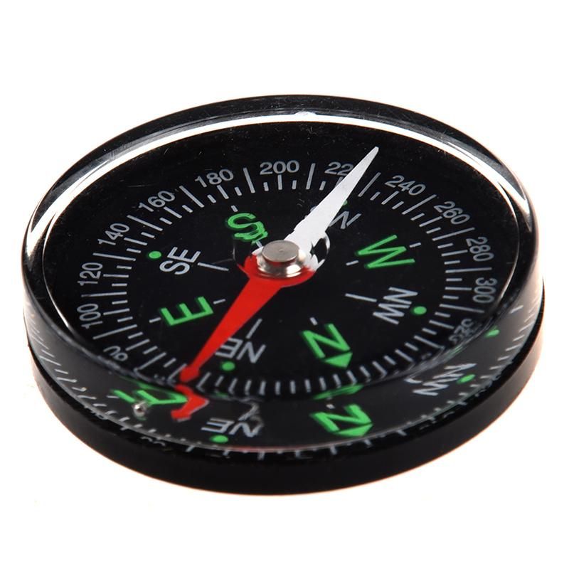 40mm Clear -filled Camping Compass Hiking Outdoor scouts kit