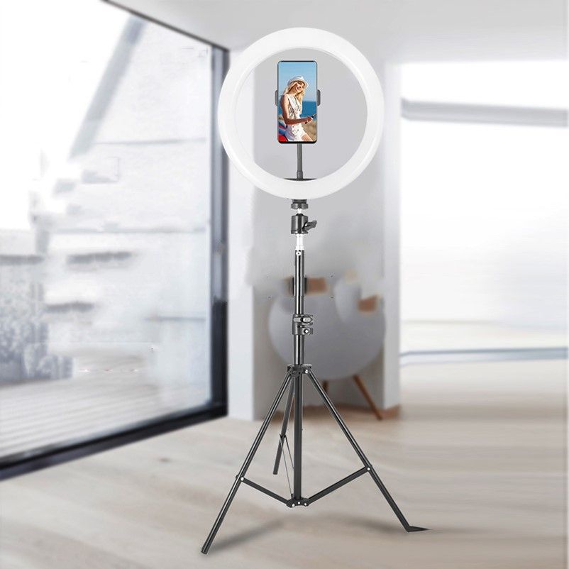 Automatic Led Ringlight With Stand And MIC & BT Remote
