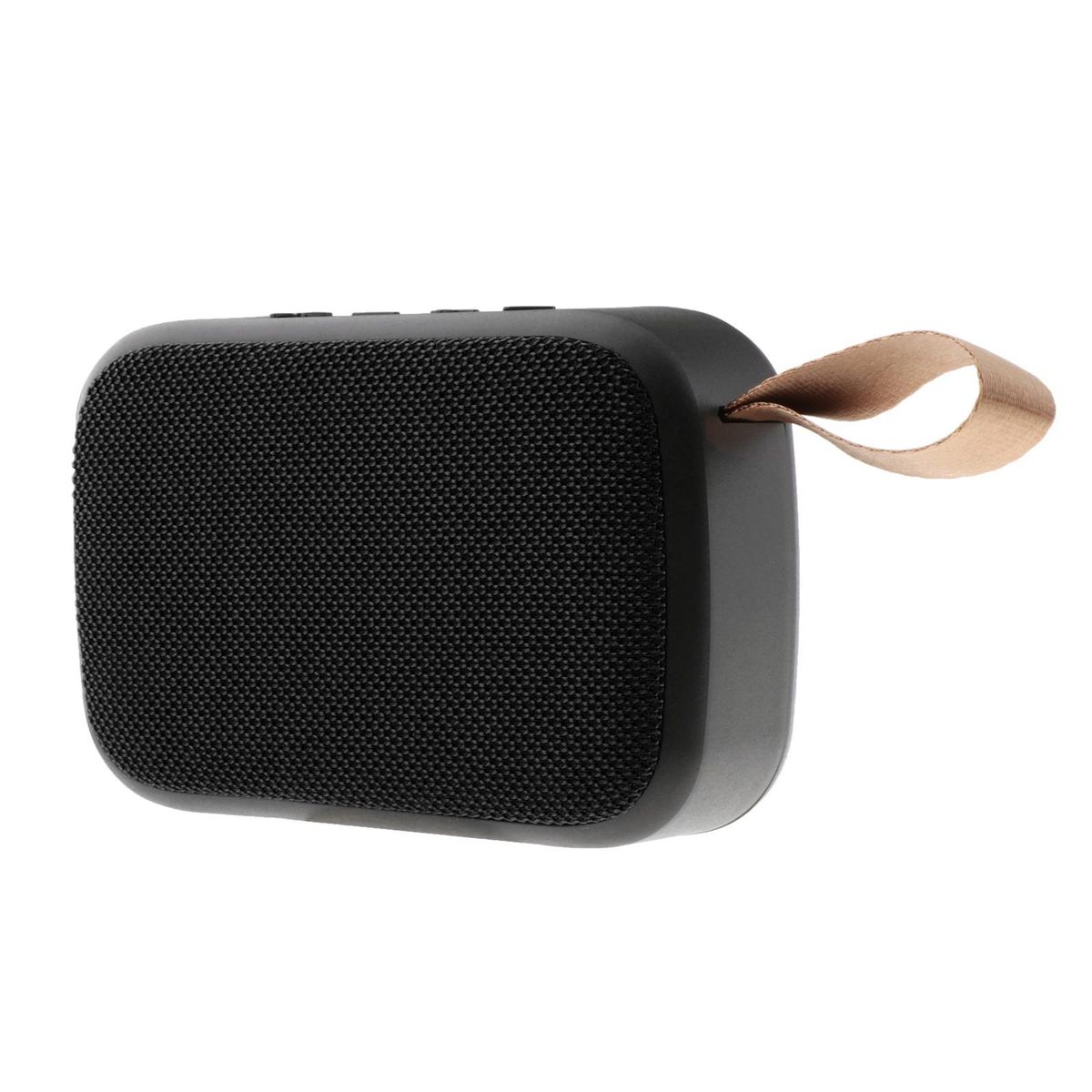 Portable Speaker   Outdoor Speaker Support USB - , 11.2x8x3.5cm Black