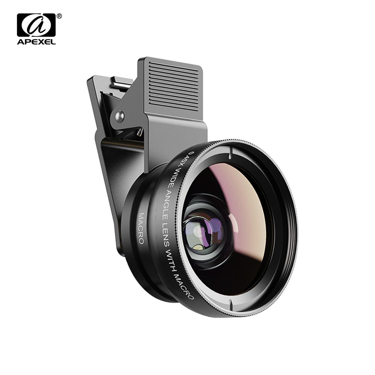 Phone Lens Kit - 0.45X Super Wide Angle & 12.5X Super Macro