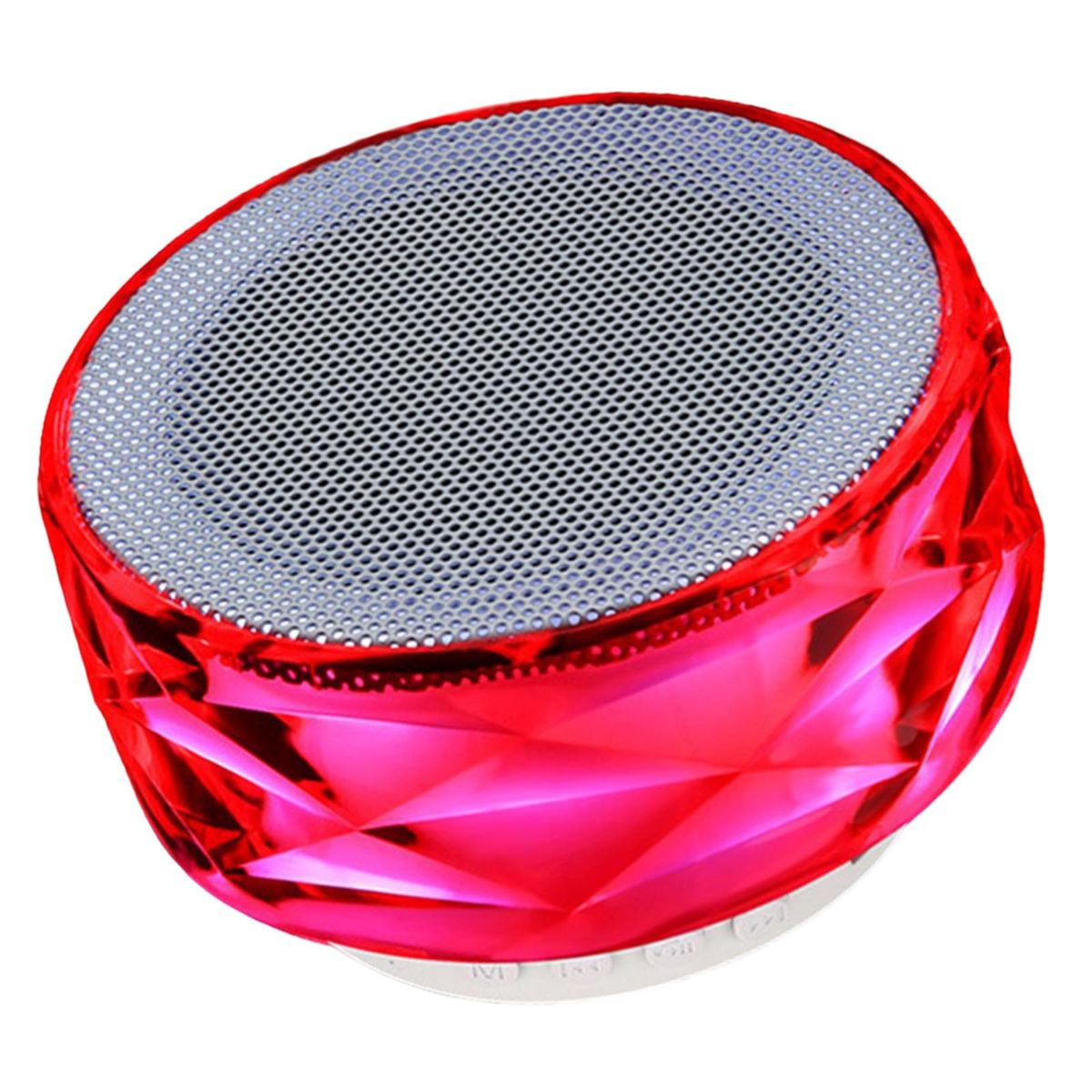 Mini Bluetooth Speaker Bass Night ° Surround Sound Red