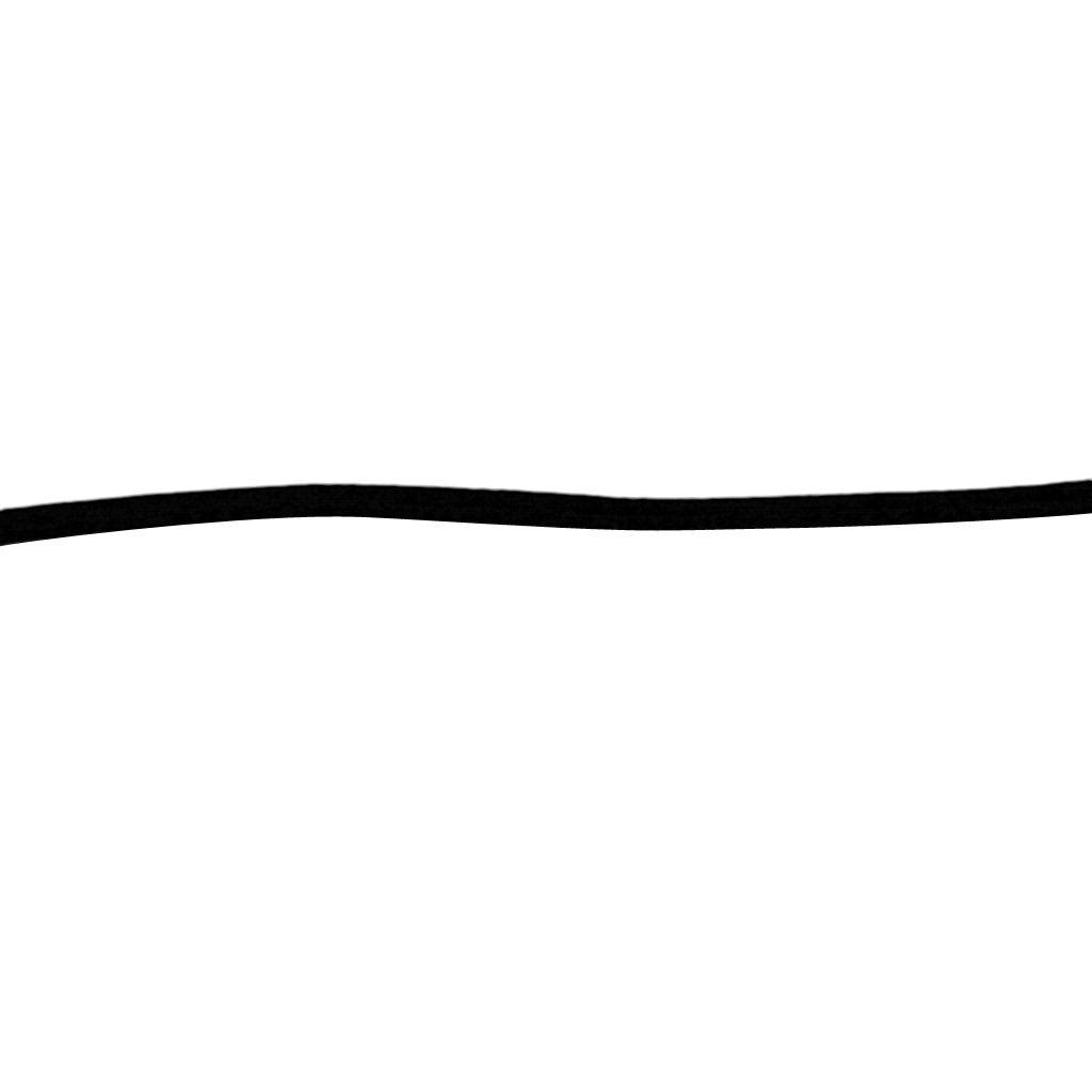 4mm Diameter Marine Grade Elastic Rope Shock Cord Strech 1m Black