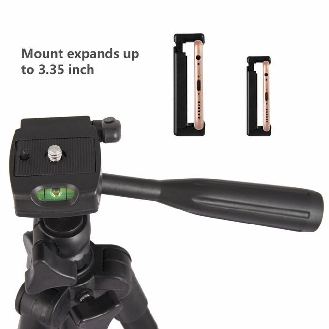 Portable Camera Tripod Phone Holder,Bluetooth Shutter,Bag