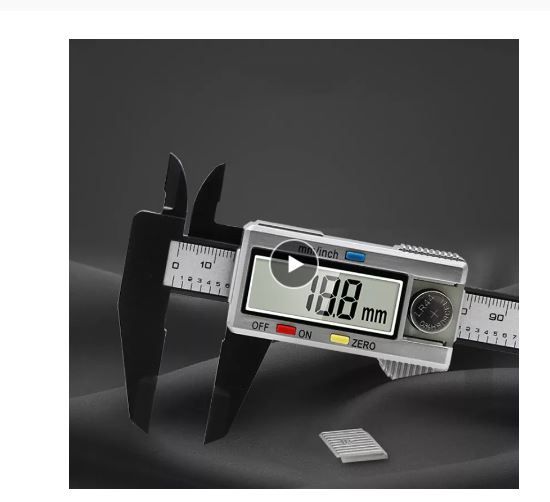 150mm Electronic Digital Caliper Carbon Fiber Dial Vernier