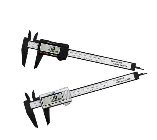 150mm Electronic Digital Caliper Carbon Fiber Dial Vernier