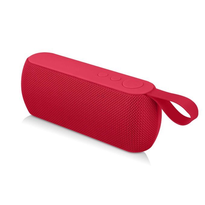 Portable Mini Bluetooth 4.2 Speaker For Home Travel 800mah Pocket Red