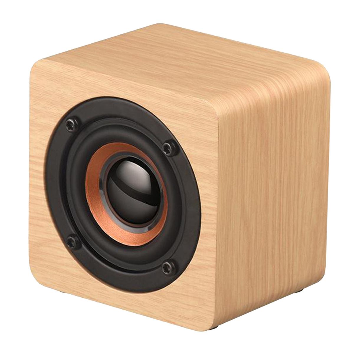 Mini Wooden Bluetooth Multimedia Speaker 1200mAh Battery & Color 2