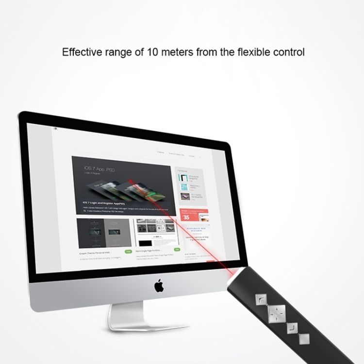 VIBOTON PP910 Multimedia Presentation Remote PowerPoint Clic