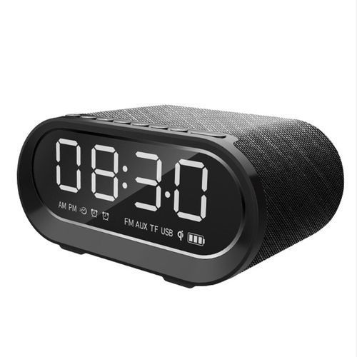 Bluetooth Speaker Wireless Mobile Charger Digital Alarm Clock Soundbar