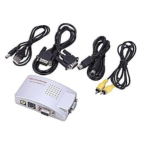 VGA To AV Video Converter Box