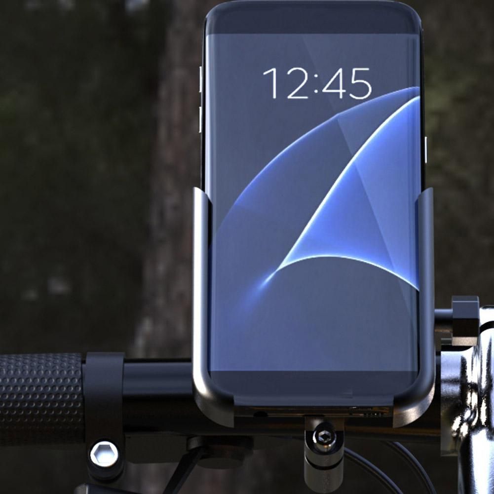 Bicycle Phone Holder Motorcycle Handlebar 360 Rotation Road