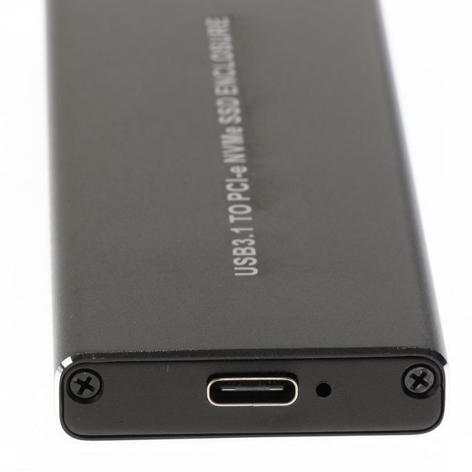 USB 3.1 To NVME SSD Case Computer Hard Drive Enclosures For Windows,