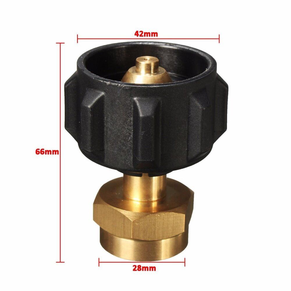 1 LB Gas Propane QCC1 Regulator Valve Propane Refill Adapter Outdoor BBQ Hunt