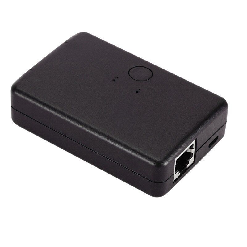 Mini 2 Port Rj45  Hub Network Switch Box Computer Ethernet Internet Adapter Rj45 Splitter Switch