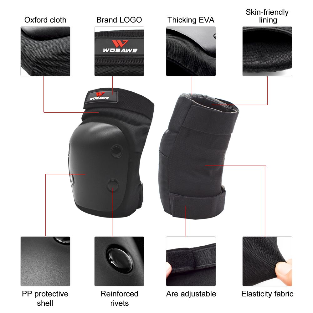 Pad Elbow Knee Ski Scooter Kids WOSAWE Protector Children