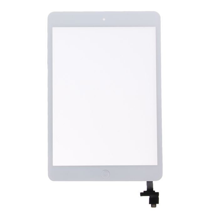 New Glass Touch Screen Replace + Home Button For IPad Mini 1 White