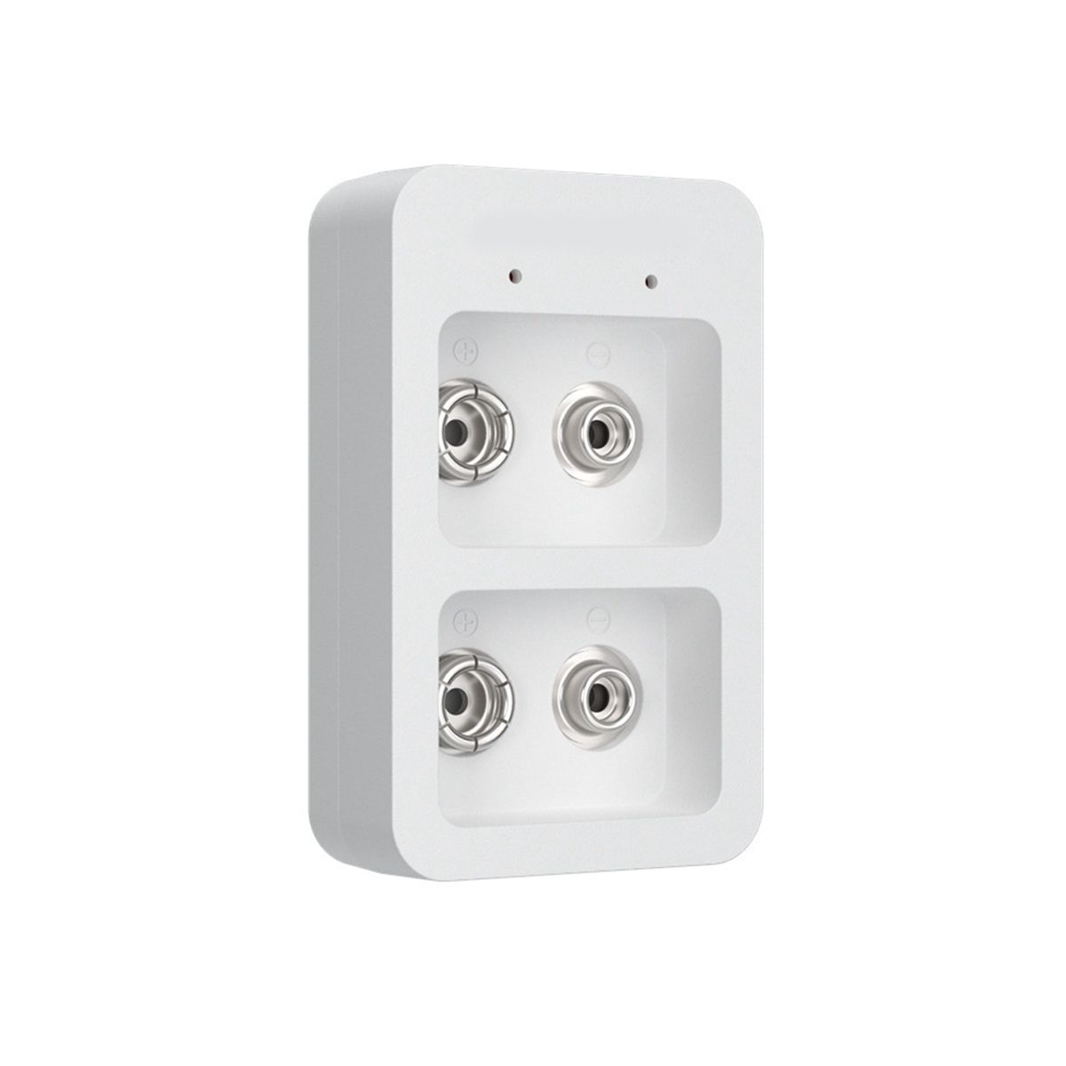 Quick Battery Charger 4 Slots 9V with LED Indicators USB Cable for 9V Ni-Ni-Cd- Rechargeable Batteries