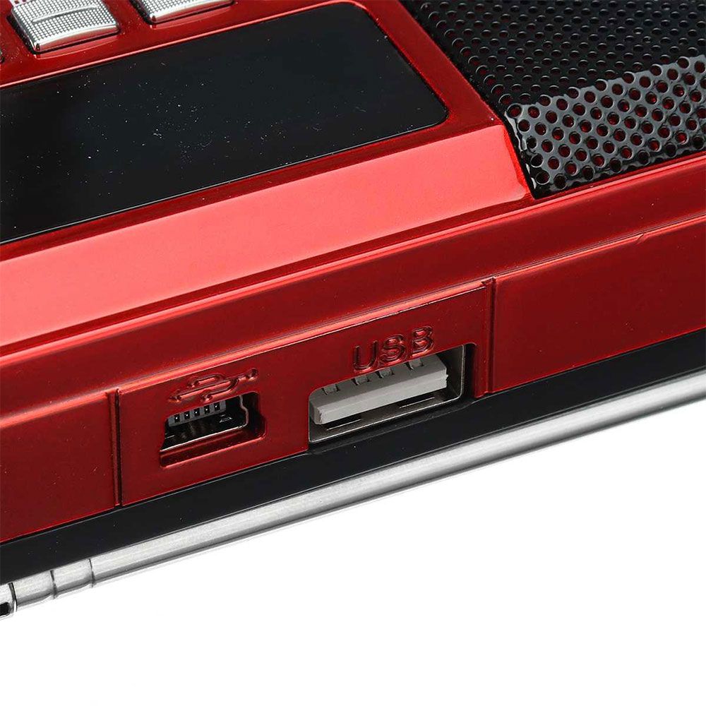 Mini Portable Radio Handheld Fm Radio Rechargeable Digital