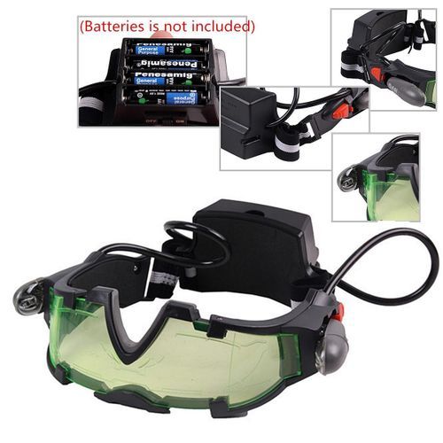 Adjustable Elastic Night Vision Eyewear Safety Windproof Ey
