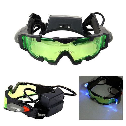 Adjustable Elastic Night Vision Eyewear Safety Windproof Ey