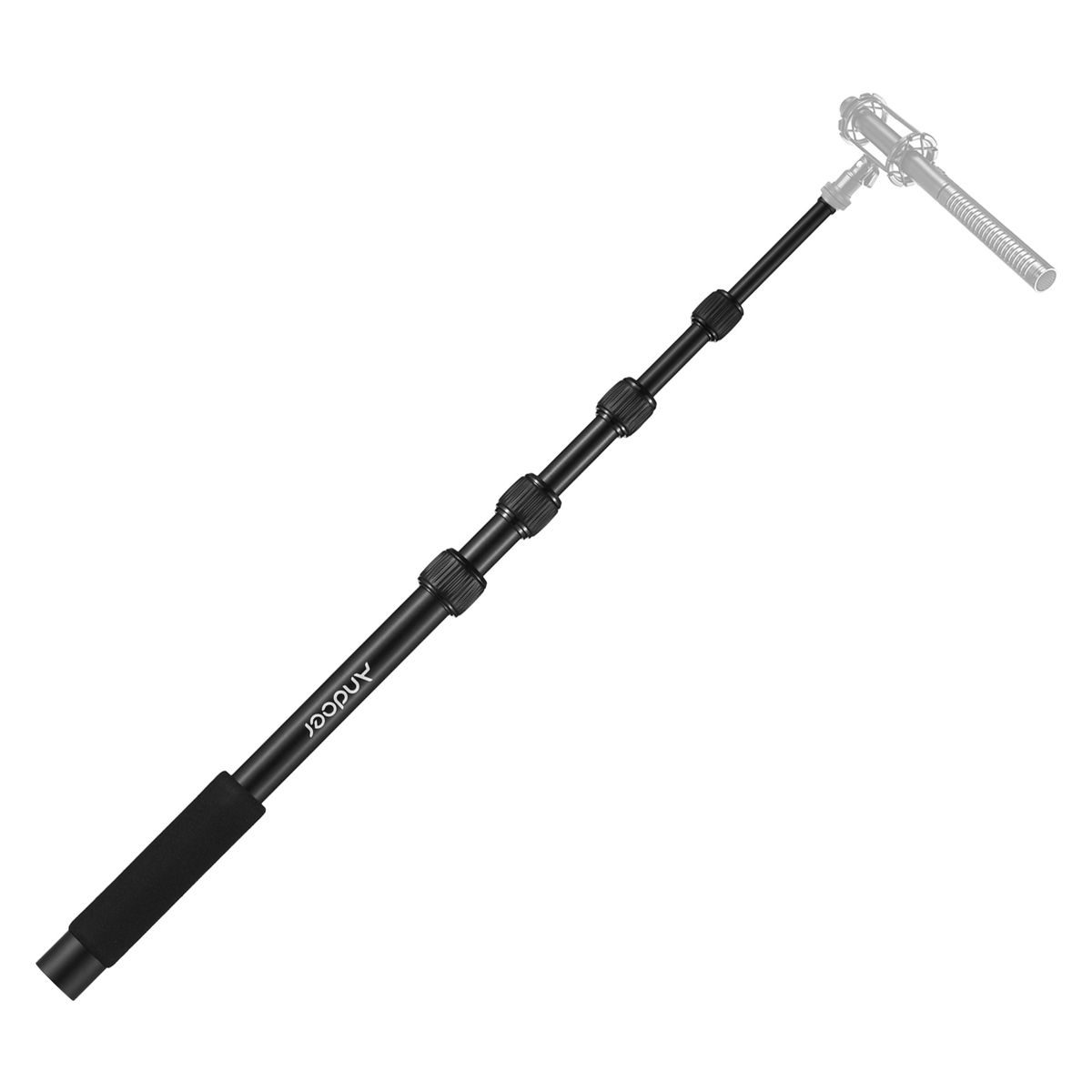 Handheld Microphone Boom Arm 5-Section Extendable