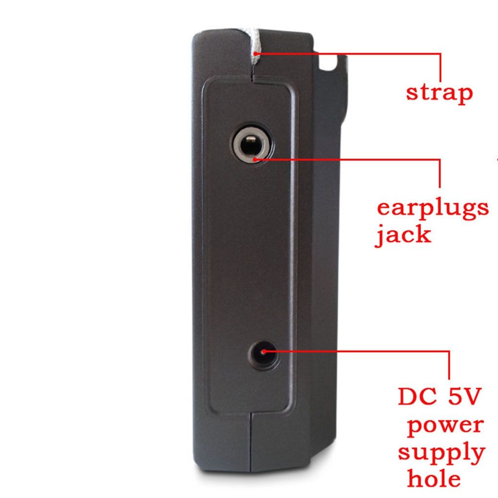 Portable Full-Band Digital Tuning Multiband Stereo Tuner Mw