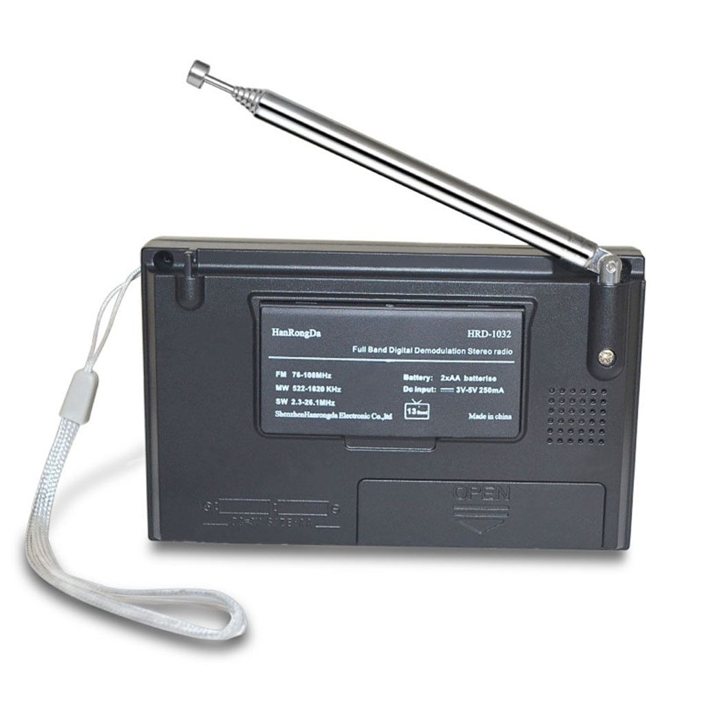 Portable Full-Band Digital Tuning Multiband Stereo Tuner Mw